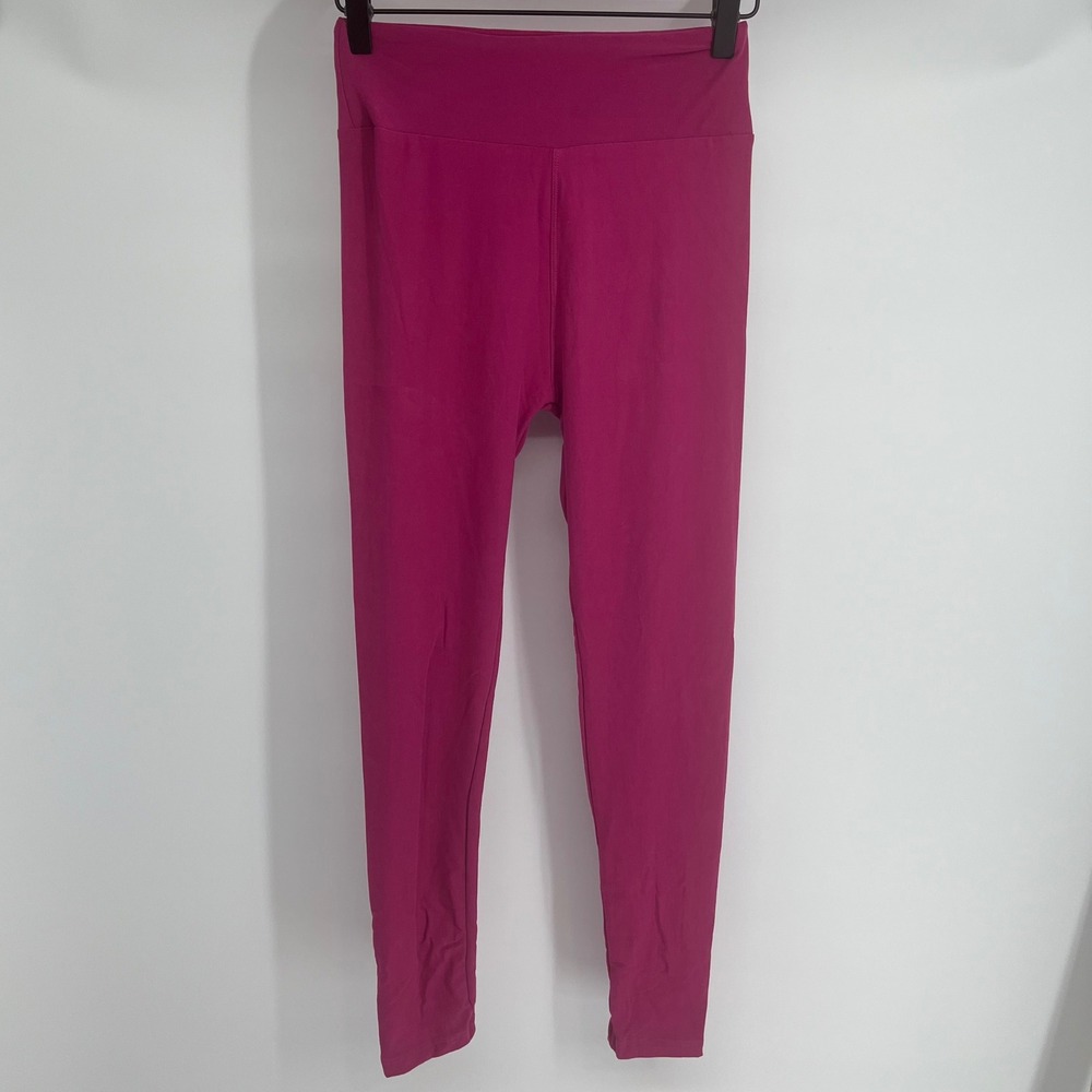 LuLaRoe OS One Size Pink Berry Leggings Casual Soft‎ Loungewear
